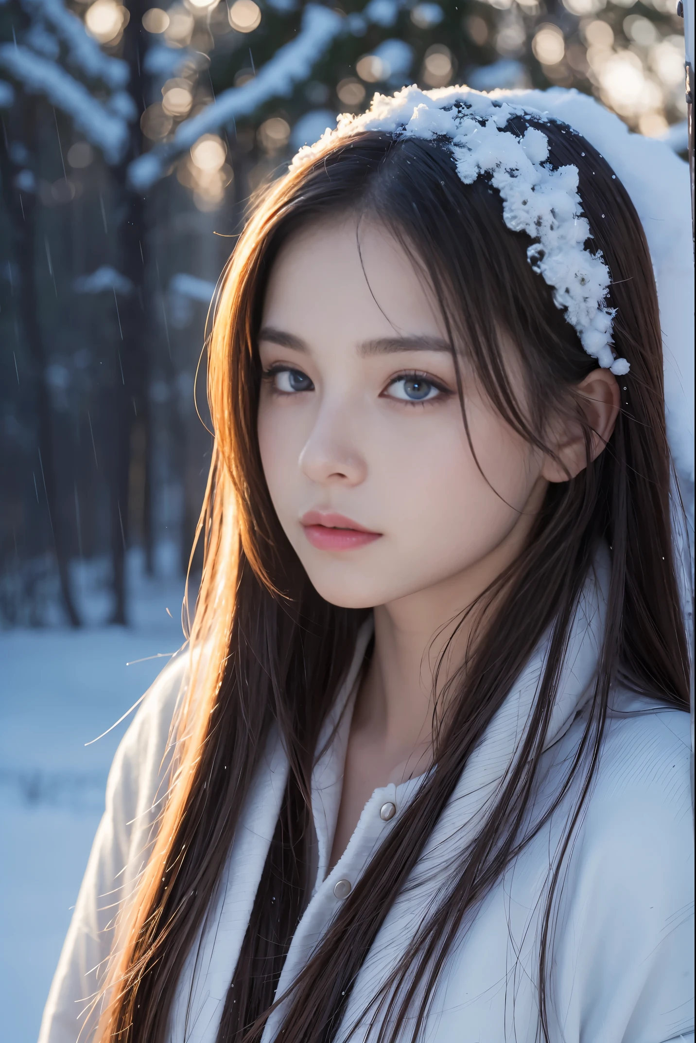 (Raw photo:1.2), (Photorealistic), Beautiful detailed girl, Very detailed eyes and face, Beautiful detailed eyes, Huge file size, High resolution, Very detailed, Best Quality, [masutepiece:1.6], Illustration, Very detailed, Fine detail, Best Quality, 8K Wallpaper, Movie Lighting,beautiful snow white 18 year old woman , Standing next to you, Standing.in the fire next door, deeper than the rain, deeper than the pain, As deep as DNA, something that can&#39;t be taken away, Take off