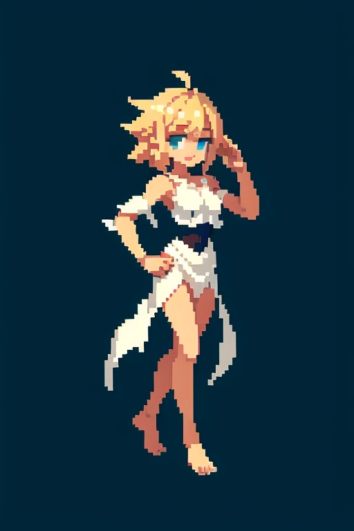 (masterpiece, top quality, best quality), pixel,pixel art,1girl,full body,