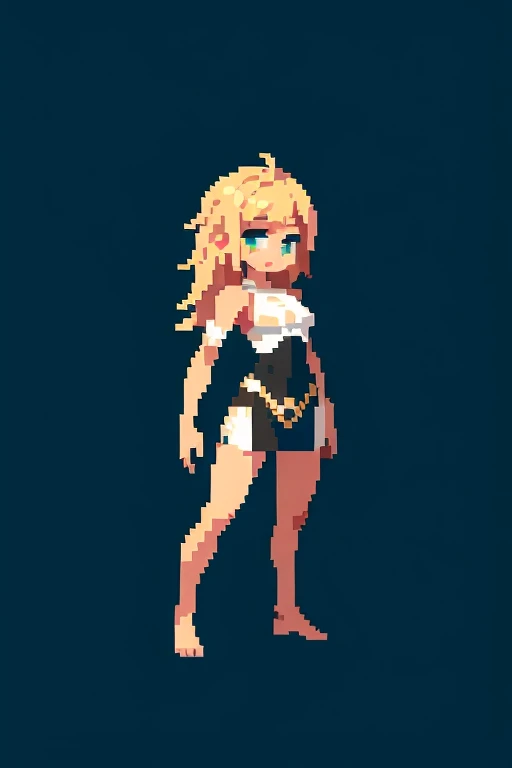 (masterpiece, top quality, best quality), pixel,pixel art,1girl,full body,