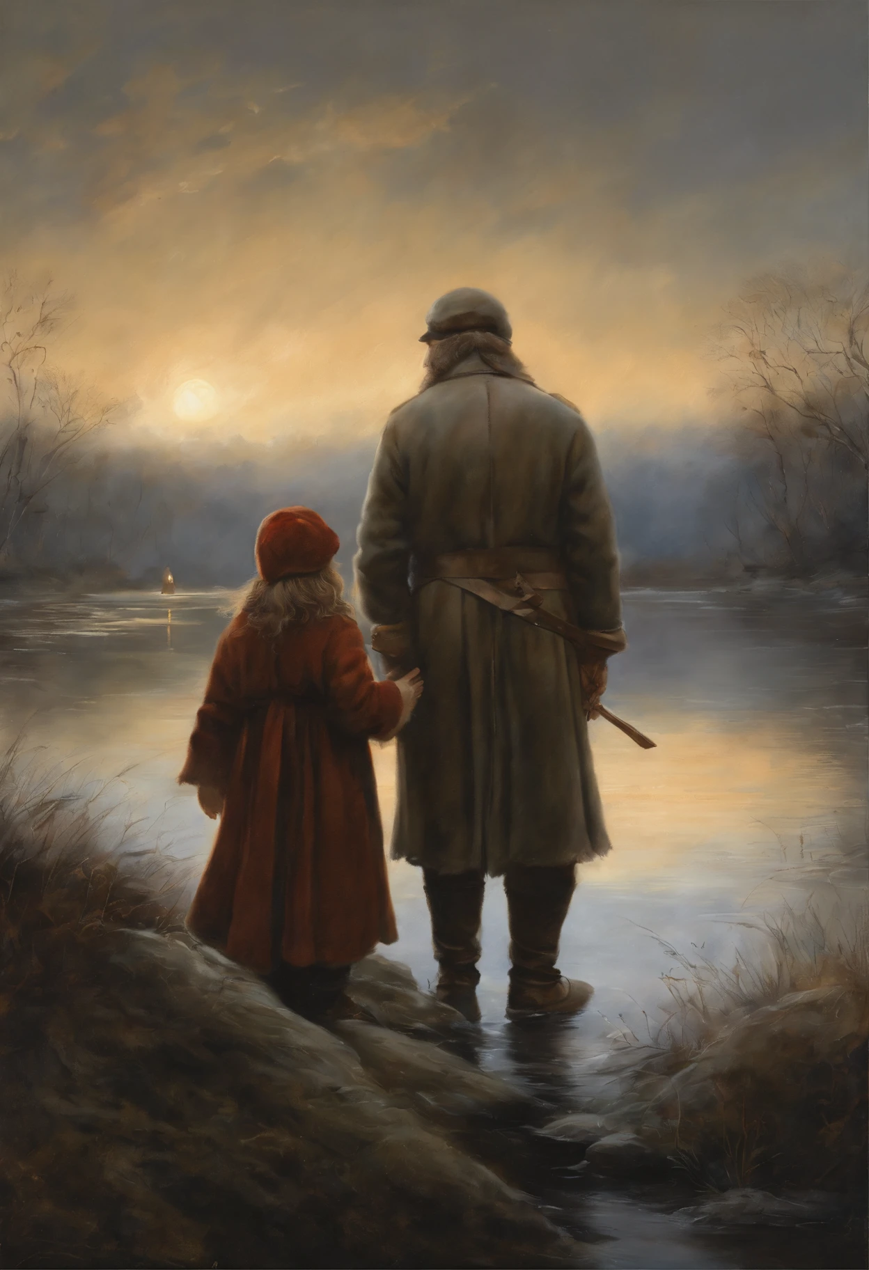 真实感, a painting, Fantastic tale, Christmas style, John Tolkien style, Small painting by Jean-Baptiste Monge,anthropomorphic --ar 2:3 --testp -optimistic; Straight hair , We wandered for a long time in the dark, getting used to the silence of the nights, but we weren’t used to the emptiness and the drafts of open doors..
We can't help but fix it, nor forget We burned each other too much We will teach the heart to live again And rediscover the world of love.,And the sky is not silent and cries ,Classic portrait, by senior artist, Sakimi, Detail art, by Kanbun Master, added detail, close up portrait shot, High Quality Portrait, Santa'workshop, by Aleksander Gierymski, realistic portrait