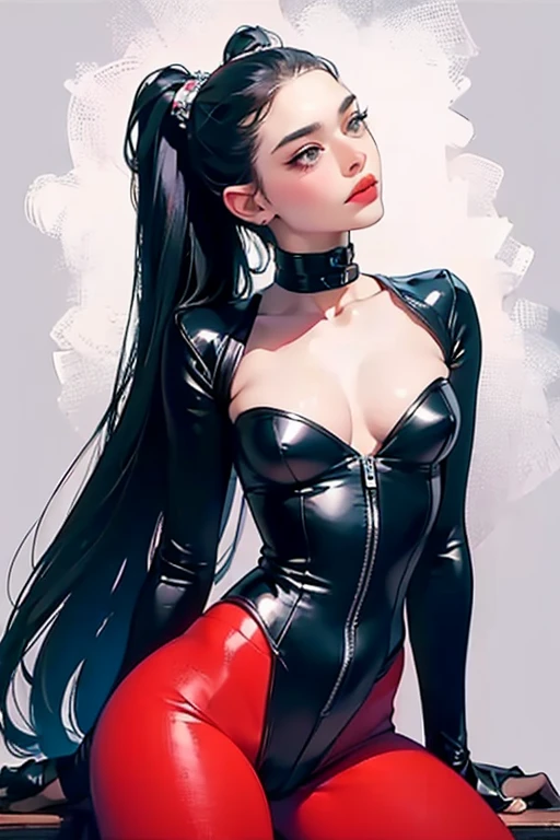(Masterpiece, best quality) , Assertive mistress wears a strap-on to have sex with a man, Mistress wears a strap-on to insert into the man's anus. This is a reversal of gender roles. ((1人の女性, 1 man))
