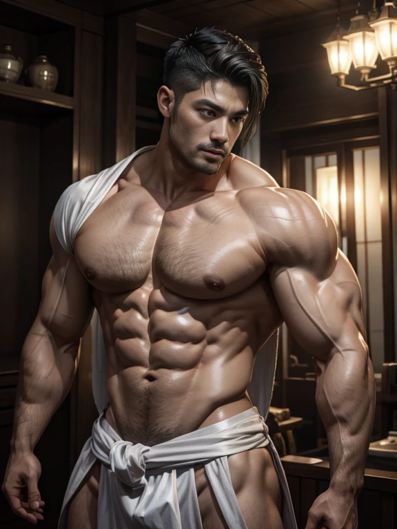 European males，35yo，Tall guy，Plump pectoral muscleig handsome guy，Big eyes，Sexy and charming expression，short detailed hair，Melancholy Ruili&#39;s eyes，masseter membrane、well built、put on eyes、(eBlue eyes)，gay twinks、scantily clad、Brush cut！Nod and pull your head five times！！outdoor sports board！(高the detail8k)Dark skin！raise your eyes！open your eyes！ ((realistically)), Sexy white silk fabric！Raised sexy！[Dressed in white silk flowing fabric worn by sexy Romans！Streets at night! !!!dermis, [ short detailed hairthe detail, Shaved on both sides, silvery white ]!! ultra - detailed, Best quality, Strong light illumination, Focus sharp, theater audience, The upward lens is closer to the body, (( Lean Body Fat 15%，short detailed hairthe detail！ shave the sides short, silver whey health, My chest is hairy, bodyhair, , 露出shaggy的腋窝, shaggy的腿, silber hair,)), Full body lesbian, Muscular吉加查德, Super buff and cool, aged 40, shaggy, a screenshot by Adam Dario Keel, reddit, Photographic realism, , Bigchest, Upper part of the body, Fluffy, Muscle tissue, attractive male, shaggy的身体, Gigachard The, Hideo Minaba, Chad handsome charming male，side ，Inspired by the realistic photos of Ludovit Fula, placed in a, sweaty abs, Well-defined abs, attractive body, flowers growing out of his body, [ silber hair ]!!, muscle men, tear drop, There are abs, muscle men纠缠在一起, six-pack, [ defined abs ]!!, sexy muscular body, Muscular躯干,Strong masculine characteristics,35yo， masculine pose, David Gandhi, 35yo, male model, Sold for 50 years，Zhu Yilong, attractive male，Side Body("！, large bulge ":1.2),(dynamicposes:1.1), 大腿的tmasterpiece, Best quality, A high resolution, closeup portrait, malefocus, solofocus, of a man,  The erection，low angle hairstyle, Grow a beard, weight loss，Stay healthy, My chest is hairy, bodyhair, , Raised sexy，露出shaggy的腋窝, shaggy的腿, little beard, model poses, Surprising composition, Front view, HighDynamicRange, Bad laughs， , Eight-pack abs, Abs hair，, raise your hands high, short detailed hairthe detail, Shaved on both sides, silvery white, Grow a beard, spark of light, Sexy big bulge！，There are small protrusions in the abdomen, the detail, Belly and hairy belly are complicated， 8K post-production，Muscular性格, Strong masculine characteristics, muscle men图片, Bulging muscles, muscle men, Muscular大腿 ８ｋ 高the detail,电影灯光, hyper realisitc, 高the detail, Anatomically correct, ctextured skin,!high high quality,wide wide shot！全身Best quality, A high resolution, tmasterpiece, Guy、Muscular、short detailed hairthe detail、NSFW、Spacious size、Authentic texture、Upper part of the body、large bulge、、soles of feet、wastelands、training