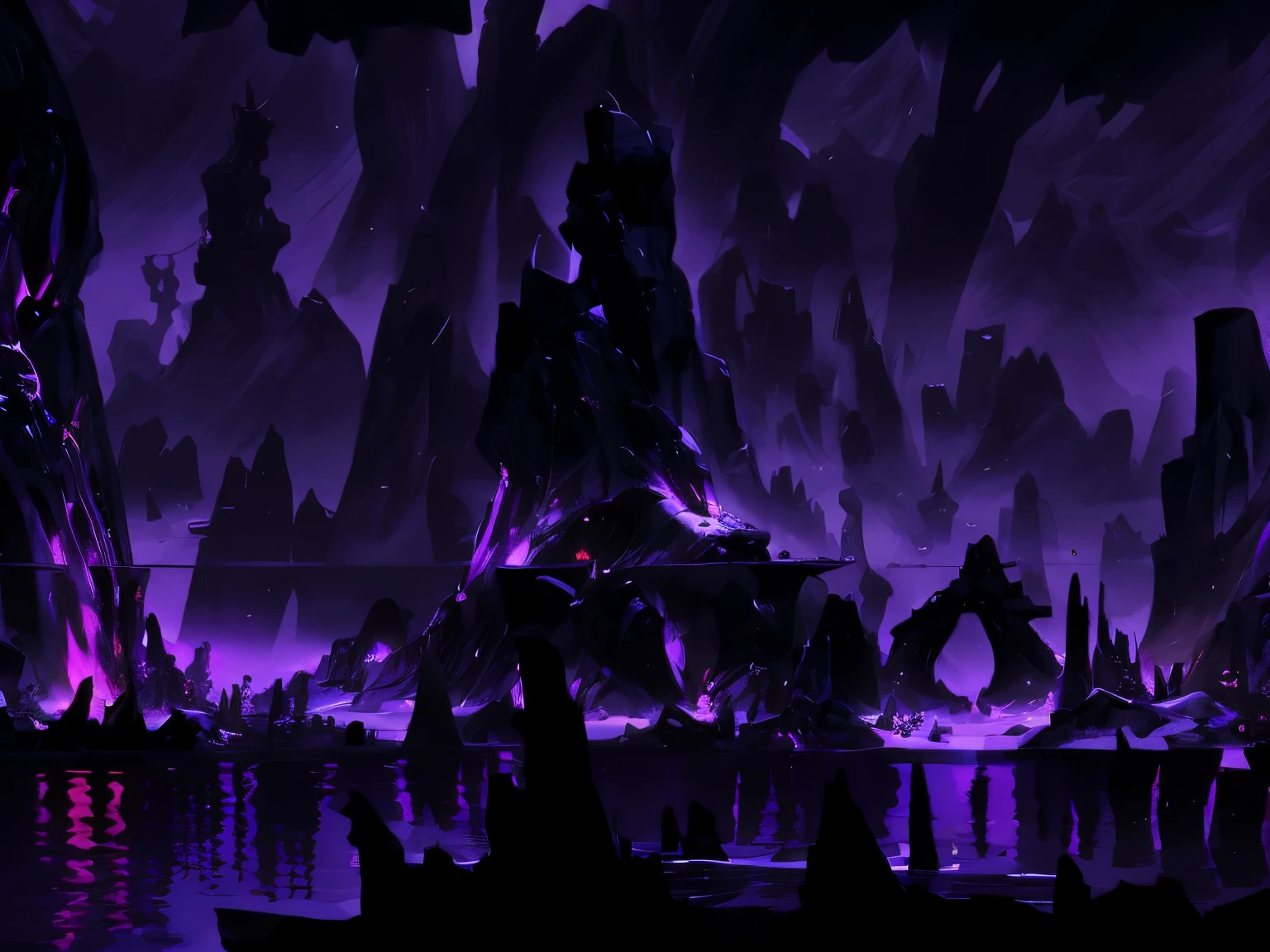 dark and eerie landscape scene with lake, odin's stone arena background, Total darkness background, Background of the Darkness, arena background, The Valley of the Cursed Background, Dark Night Wednesday, hell background, Stunning Arcanum Backdrop, Purple fire around the Magic Arena, A sinister backstory, Magic battlefield background, dark hangar background, Предыстория Bloodbath Battlefield