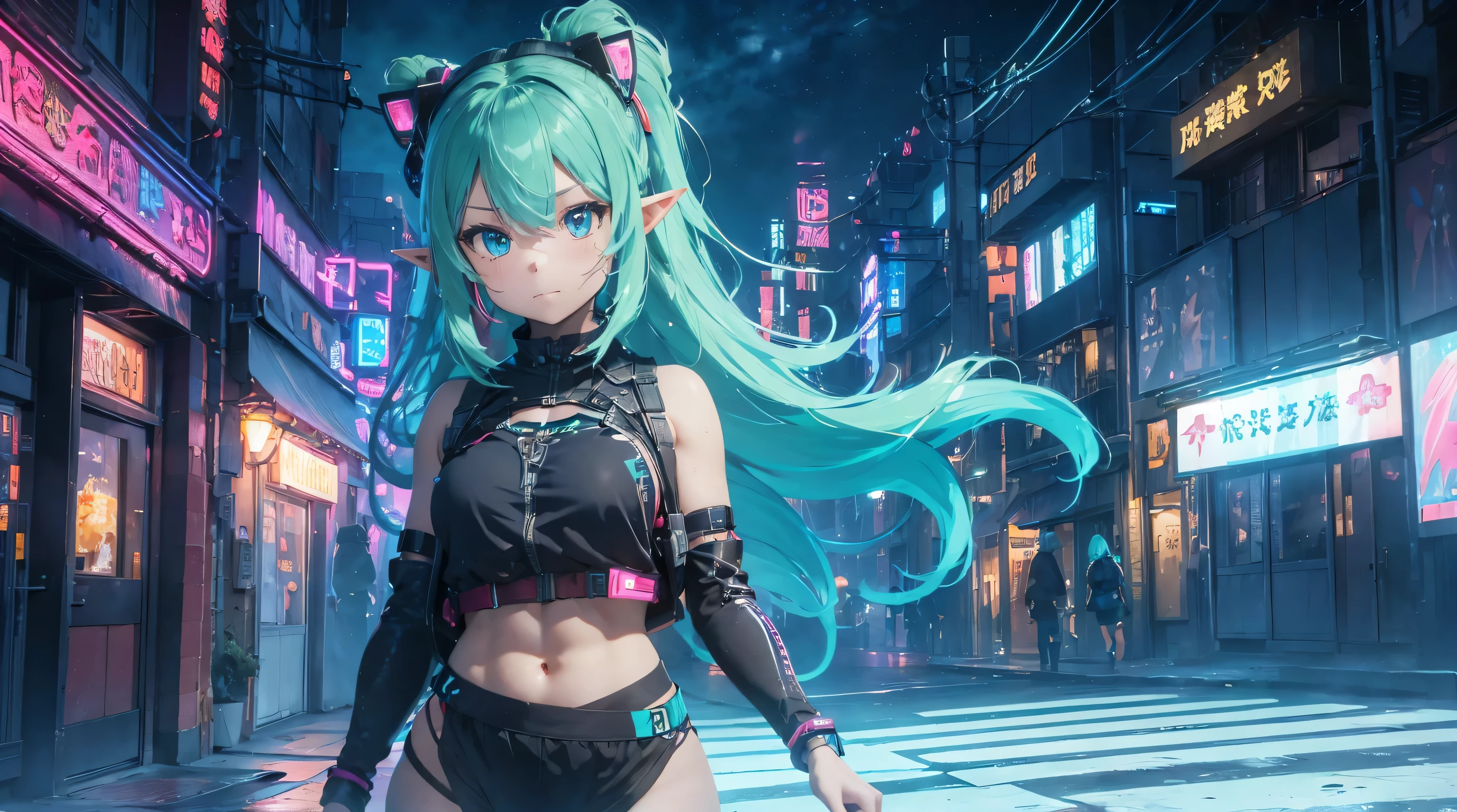 a beautiful girl, rainbow color, , with cute face and long hair, cyberpunk city, city, very detailed, Ethereal Cyberverse, Extreme abs a beautiful girl, rainbow color, cat ears, planets, , with cute face and long hair, cyberpunk city, mega robots, high technology, city, very detailed, Ethereal Cyberverse, Extreme abs, Cybernetic Frequential Fusion, two beautiful skinny elf girls, rainbow color, neon grean and teal haircolor, space buns, cute face, giant green and black octopus tentacles touching the girls, extreme abs, cute face, rainbow colors, city, cityscape, ancient ruins, beautiful girls, cute face, desert, cute face, long neon colored hair, cat ears, extreme abs, rainbow colors, laboratory, desert oasis, cute face, water, detailed scene, futuristic style, rainbow colors, neon green detailes, in a e-girl room with a lot of stuff on the walls, neon blue extremely long hair, cute face, extreme abs, very skinny, futuristic style, computer, cute face, cluttered room, art paintings, neon signs, window, drow elf, extreme abs,