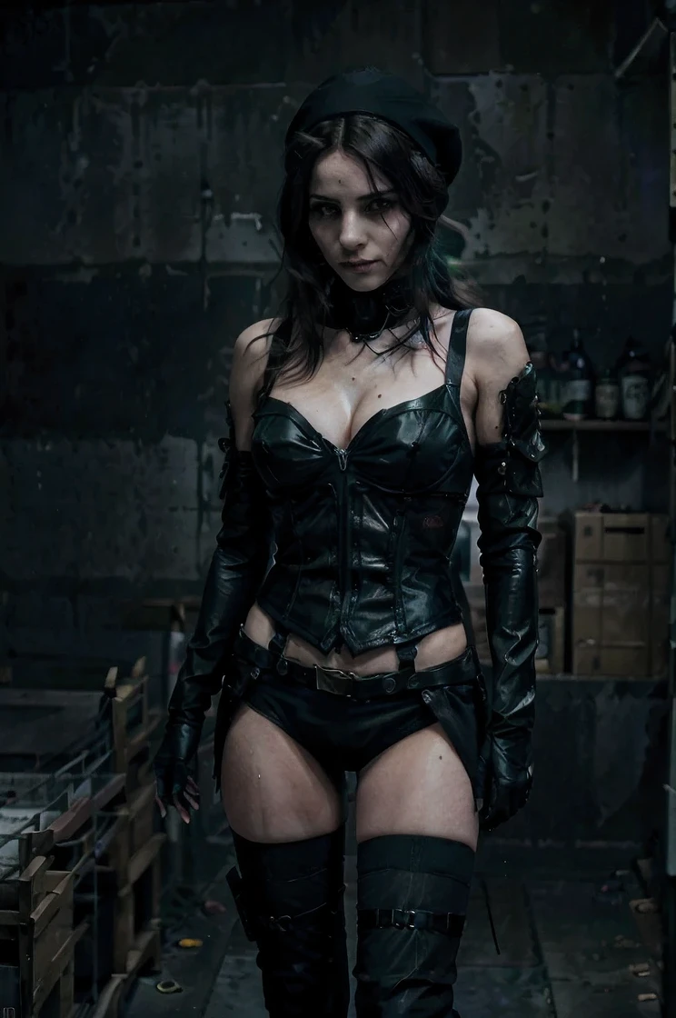 Inspired by gothic aesthetics and the world of anime, This ultra-detailed illustration features a captivating female character, an anime villain, No escuro, Futuristic setting. Criado pelo talentoso MSchiffer, mestre da arte vetorial, this work combines the modern vibe of League of Legends with the quirky atmosphere of Darkest Dungeon.
At the center of the composition, o protagonista se destaca, a mysterious character with a captivating and at the same time threatening face. Her bold gothic makeup highlights her enigmatic charm, com olhos marcantes e batom escuro. Um emaranhado selvagem de cabelos ruivos acobreados, amarrado em um rabo de cavalo alto, flui dinamicamente, emoldurando seu rosto.
Vestido de escuro, roupas intrincadas, ela usa uma saia curta e um top curto, creating an elegant and menacing combination. Thigh-high socks complete her enigmatic ensemble, adicionando um toque de ousadia.
In the background, an ultra-detailed futuristic setting is revealed. a cidade, filled with imposing skyscrapers and neon lights, creates a cyberpunk atmosphere that reflects the chaotic nature of the character. Motion effects are strategically employed, bringing the city to life as it pulses with energy.
Em torno do personagem, iridescent soap bubbles float, each reflecting a collection of vibrant colors. Essas bolhas adicionam um toque surreal, dreamlike quality to the scene, intensificando o contraste entre o personagem'the dark and the vivid, ambiente de fantasia.
O cabelo do personagem flutua no ar, defying gravity with a sense of supernatural power. Motion effects further amplify this ethereal quality, creating a dynamic and visually engaging composition.
The fusion of influences from League of Legends and Darkest Dungeon is evident in the character designs, resulting in a bold-looking villain who embodies the essence of both universes.
Resumindo, This ultra-detailed illustration by MSchiffer is a stunning visual spectacle that captures the essence of the gothic aesthetic, Charme do anime, e futurista f
