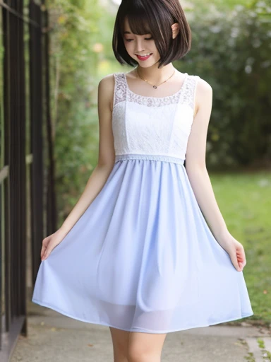 short bob japanese dress