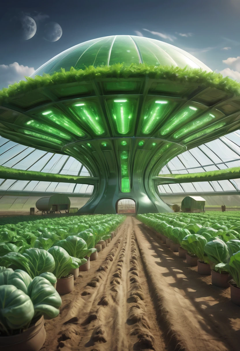 Alien farm life，Happy life of alien farmerotic crops，spacious farm