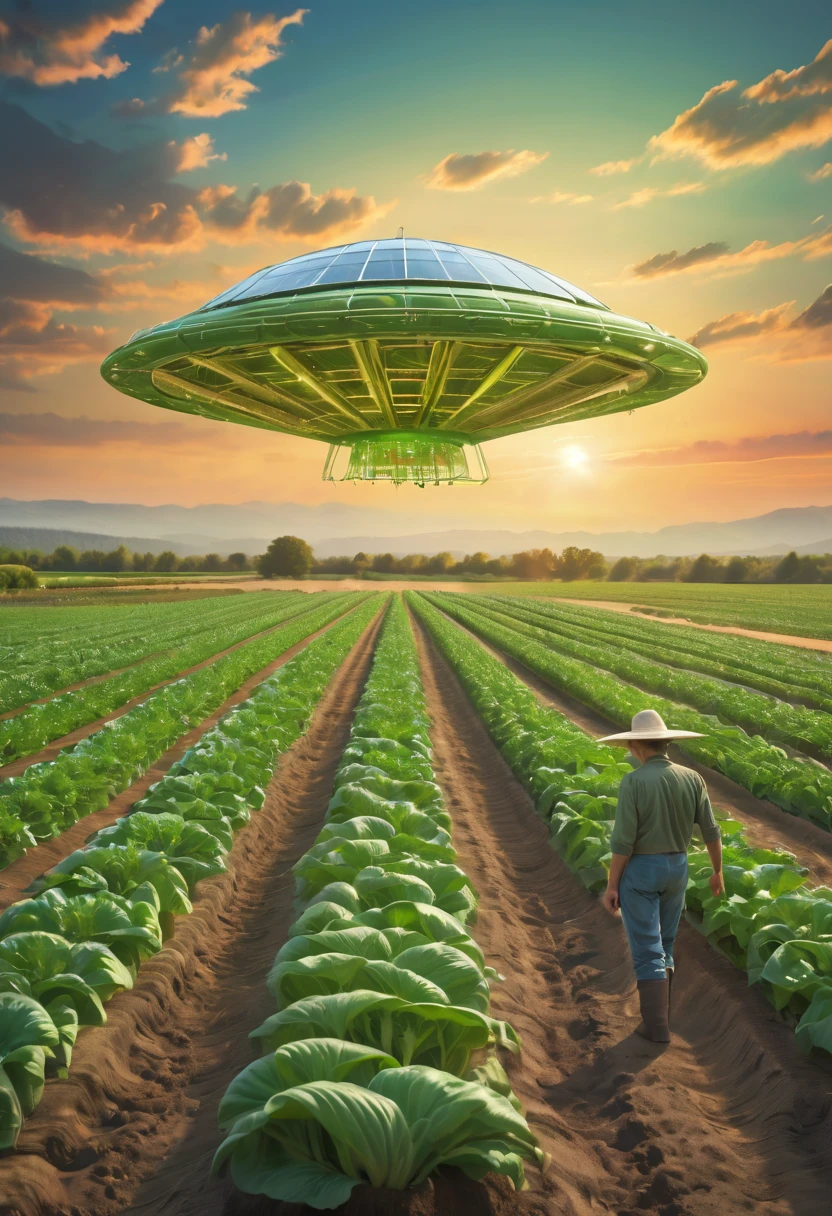 Alien farm life，Happy life of alien farmerotic crops，spacious farm