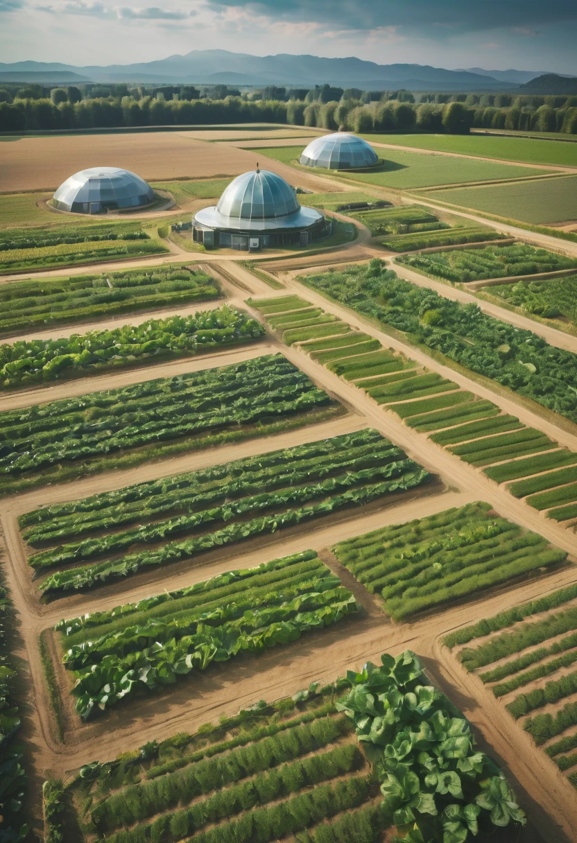 Alien farm life,Happy life of alien farmerotic crops,spacious farm