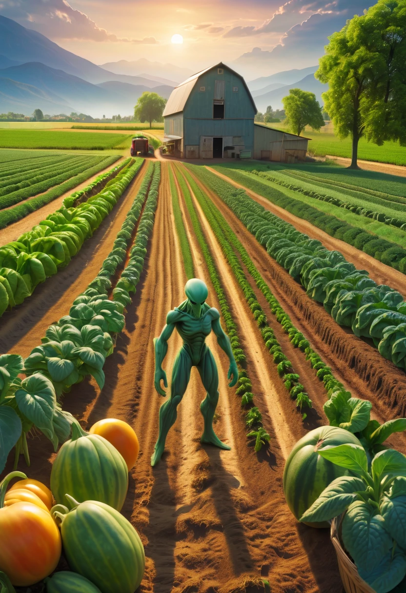 Alien farm life，(Life scenes:1.5)