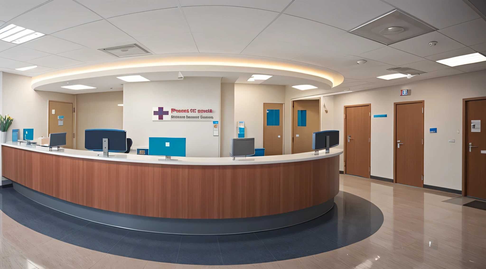 hospital reception