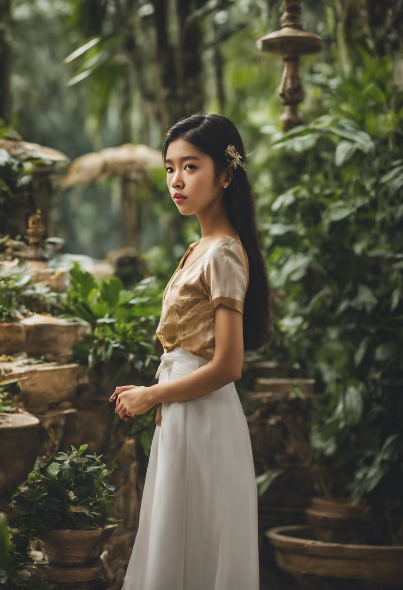 Perfect photo of Thai age girl, masterpiece, 8k