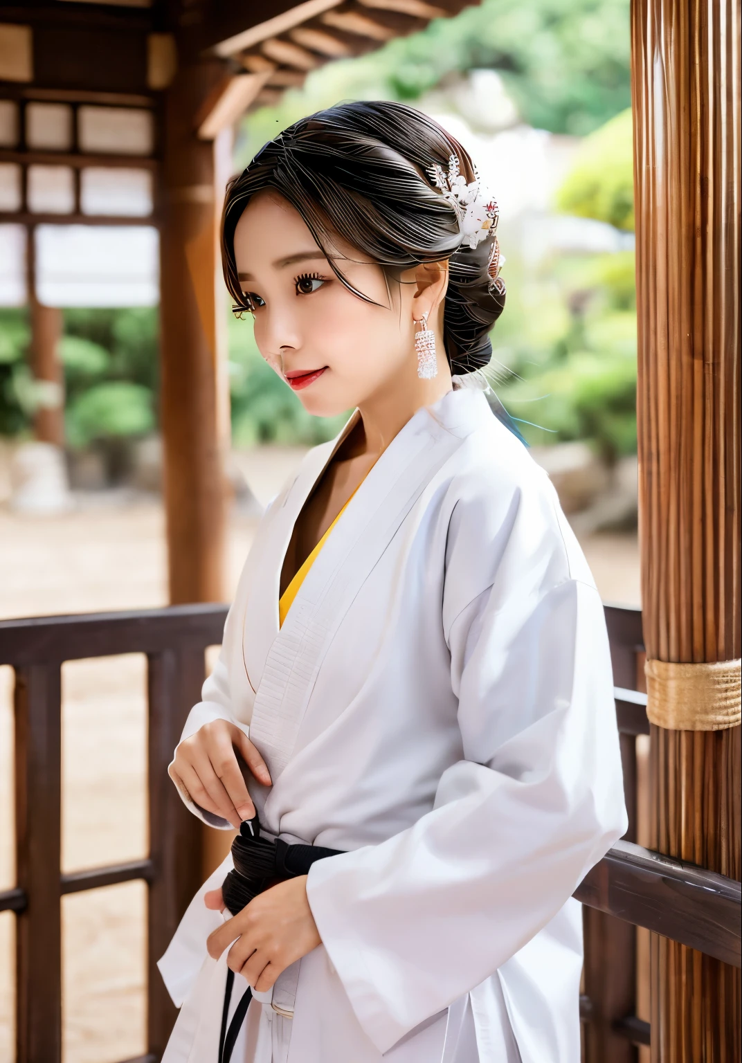 martial arts、Shinsengumi、luxurious Japanese sword、fights、a beauty girl、