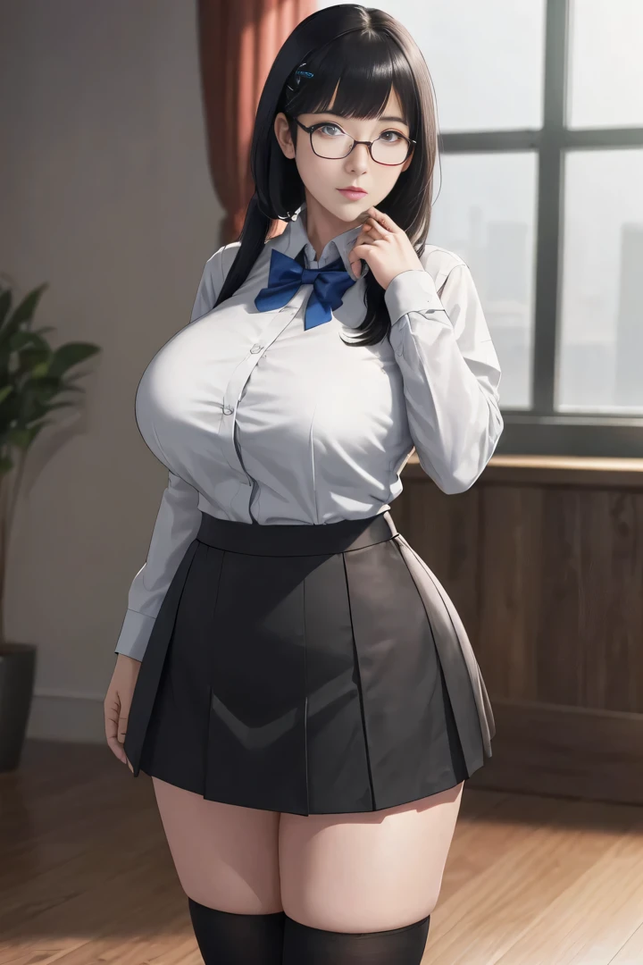 sexy pose, gal girl
there is a woman in a short skirt and a shirt posing, high sock, a hyperrealistic schoolgirl, hyperrealistic schoolgirl, realistic schoolgirl, photorealistic anime girl render, photorealistic full body, sakimichan hdri, hyperrealistic full figure, photorealistic perfect body, casual pose, seductive anime girl, smooth anime cg art, from girls frontline
anime girl perfect body in a very short skirt and a bow tie posing, a hyperrealistic schoolgirl, realistic schoolgirl, hyperrealistic schoolgirl, full body portrait of a short!, anime full body illustration, render of april, Utsubo Kokoro from Blue Reflection, wearing skirt, wearing a skirt, render of a cute 3d anime girl, full body illustration, huge breast, super short skirt, shy girls, wearing glasses, pony tail long hair, black hair, pantie, mini skirt, short skirt, very short skirt, Split buttons, thicc, sexy pose
masterpiece,best quality,best illustration,hyper detailed,1 girl,solo,,glamorous,blushing,
gigantic breasts,large,((gigantic_breasts))),(Re-emulsification)