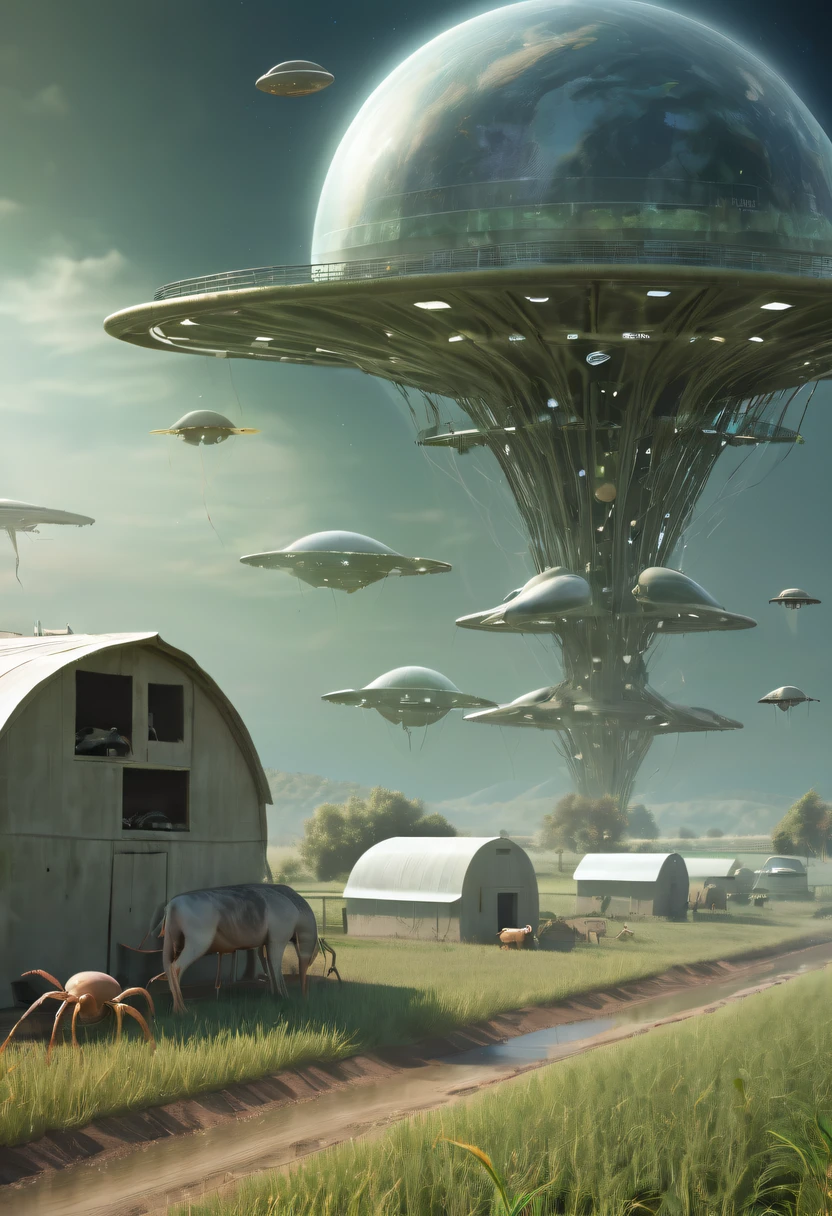 Alien farm life,(Life scenes:1.5)