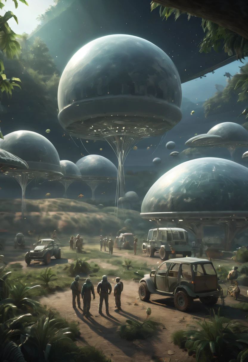 Alien farm life,(Life scenes:1.5)