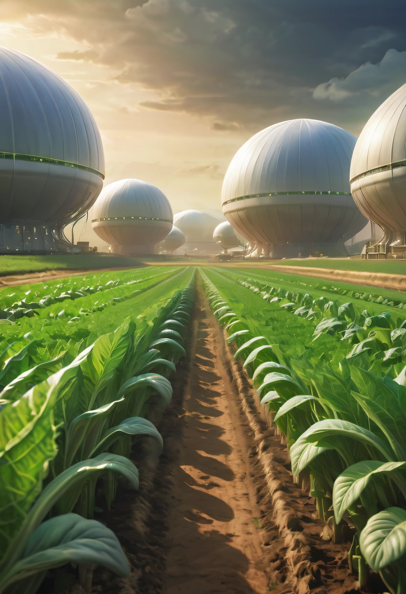 Alien farm life,Happy life with alien crops,spacious farm