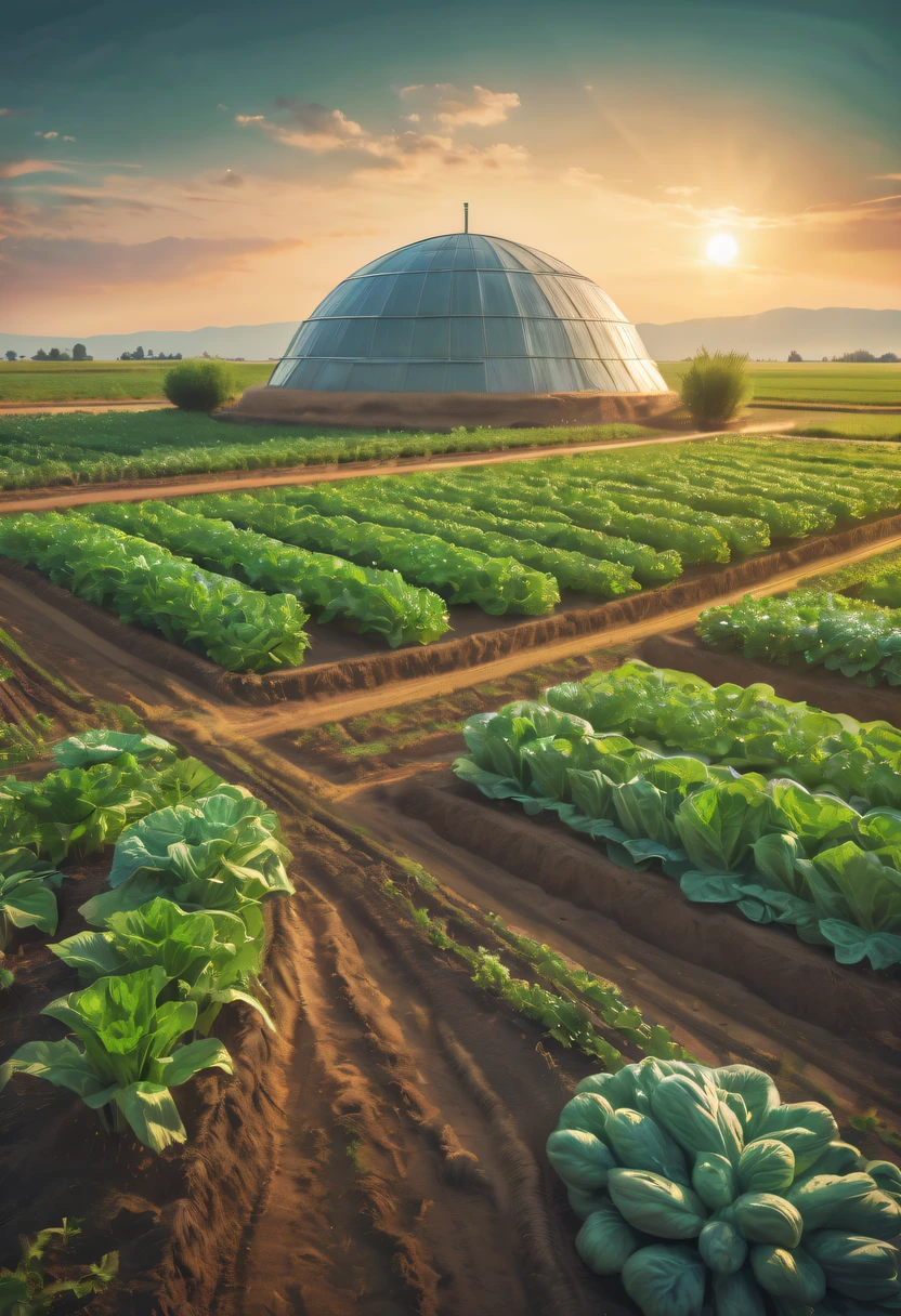 Alien farm life,Happy life with alien crops,spacious farm