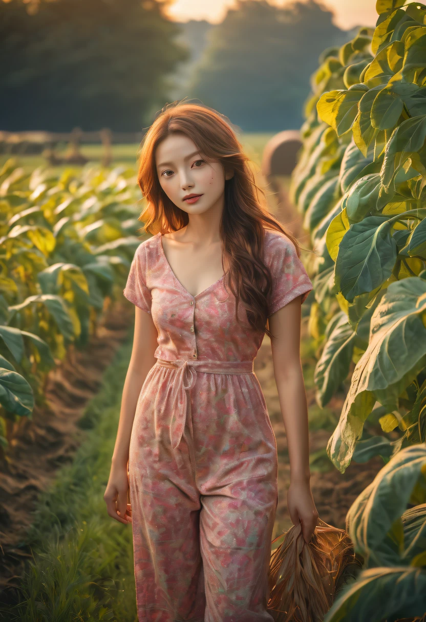 Farm life，Best quality at best, A high resolution, Focus sharp, Vibrant colors, gentlesoftlighting，