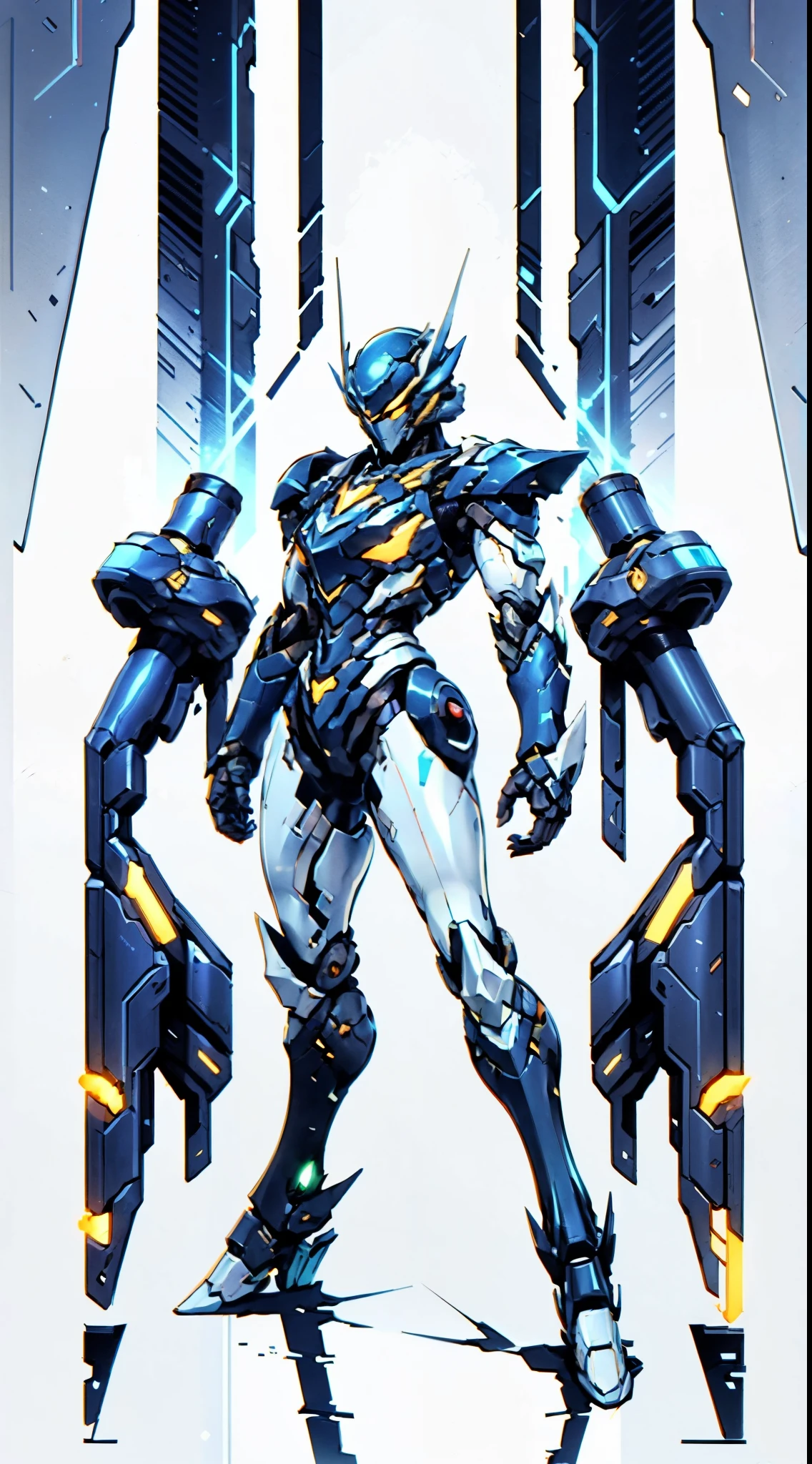 A high-tech combat armor suit inspired by Godzilla concept, Godzilla concept biotech battle armor, High-tech armored suits, psychedelic details, BiophyllTech, add electric power around, A bio-sensitive high-tech battle armor suit infused with Godzilla characteristics, The angular design on the body is illuminated and the display is charging, energy waves, Energy particles, octane render, unreal engine 5, high definition, best quality, highres, ultra-detailed, fantasy, Ultra-complex design, ultra-fine painting, extremely delicate, professional, perfect images quality, realistic, sure real, creativity, RAW photo, UHD, 32k, Natural light, cinematic lighting, best shadow, anatomically correct, masterpiece-anatomy-perfect, masterpiece:1.5