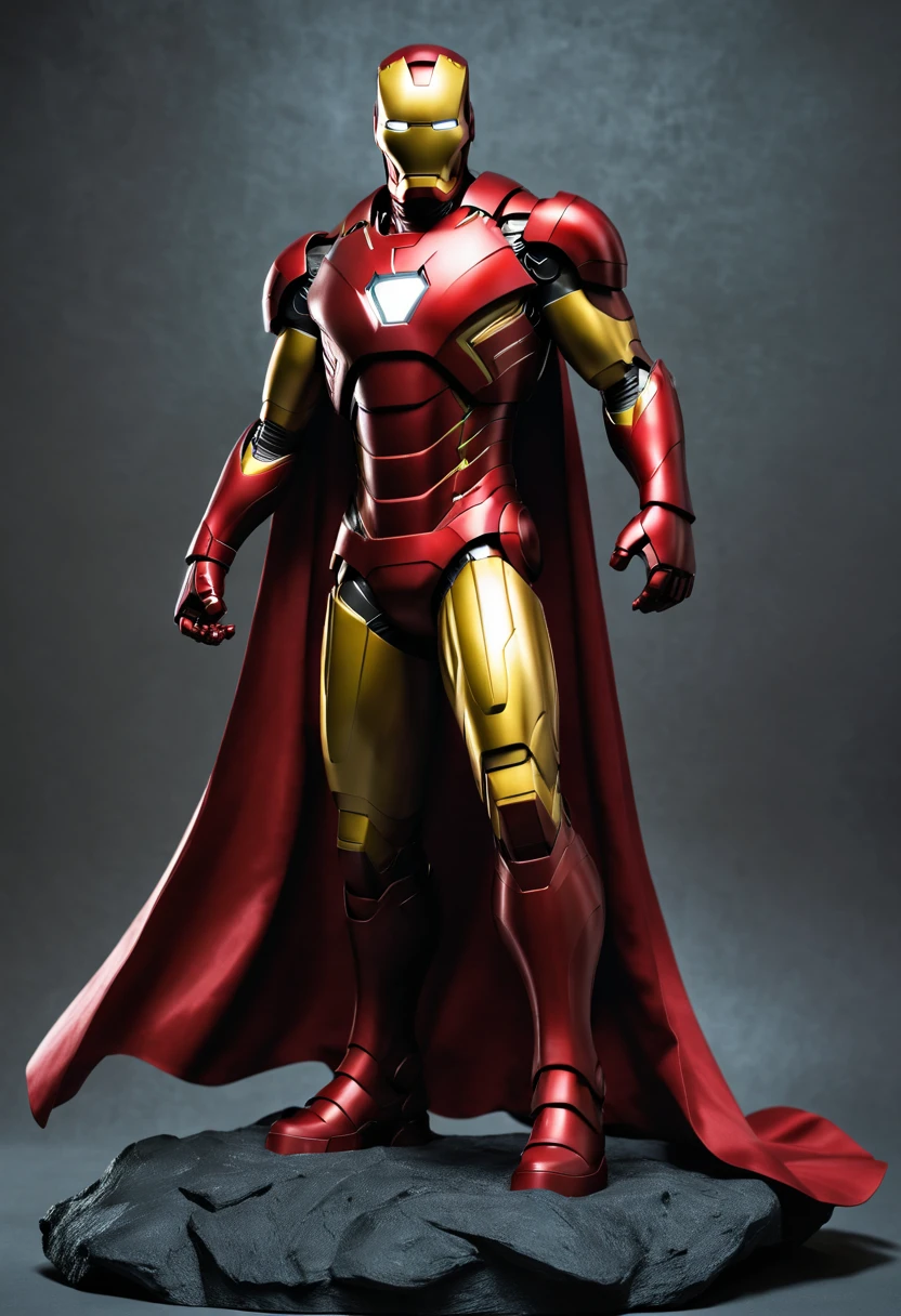iron-man with a cape