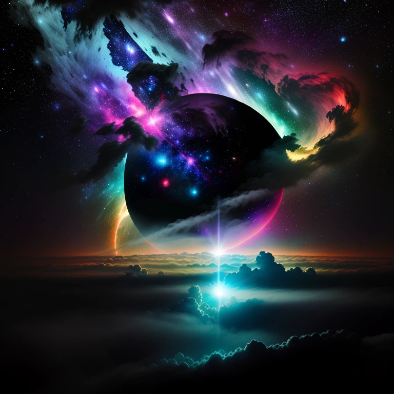 Nahaufnahme eines Sterns in der Mitte einer Galaxie, Der Nebel explodiert, Epischer Nebel, leuchtender Nebel, Dramatischer, powerful fog, Kosmische Nebel, dramatischer Sonnenuntergangsnebel, Ein Nebel, der heftig explodierte, Nebel im Universum, Weltraumnebel, Sternenwolke, The beautiful nebula was born, Explodierender Nebel, Nebelwolken, Bunter Nebel, Nebel am Himmel,bunter