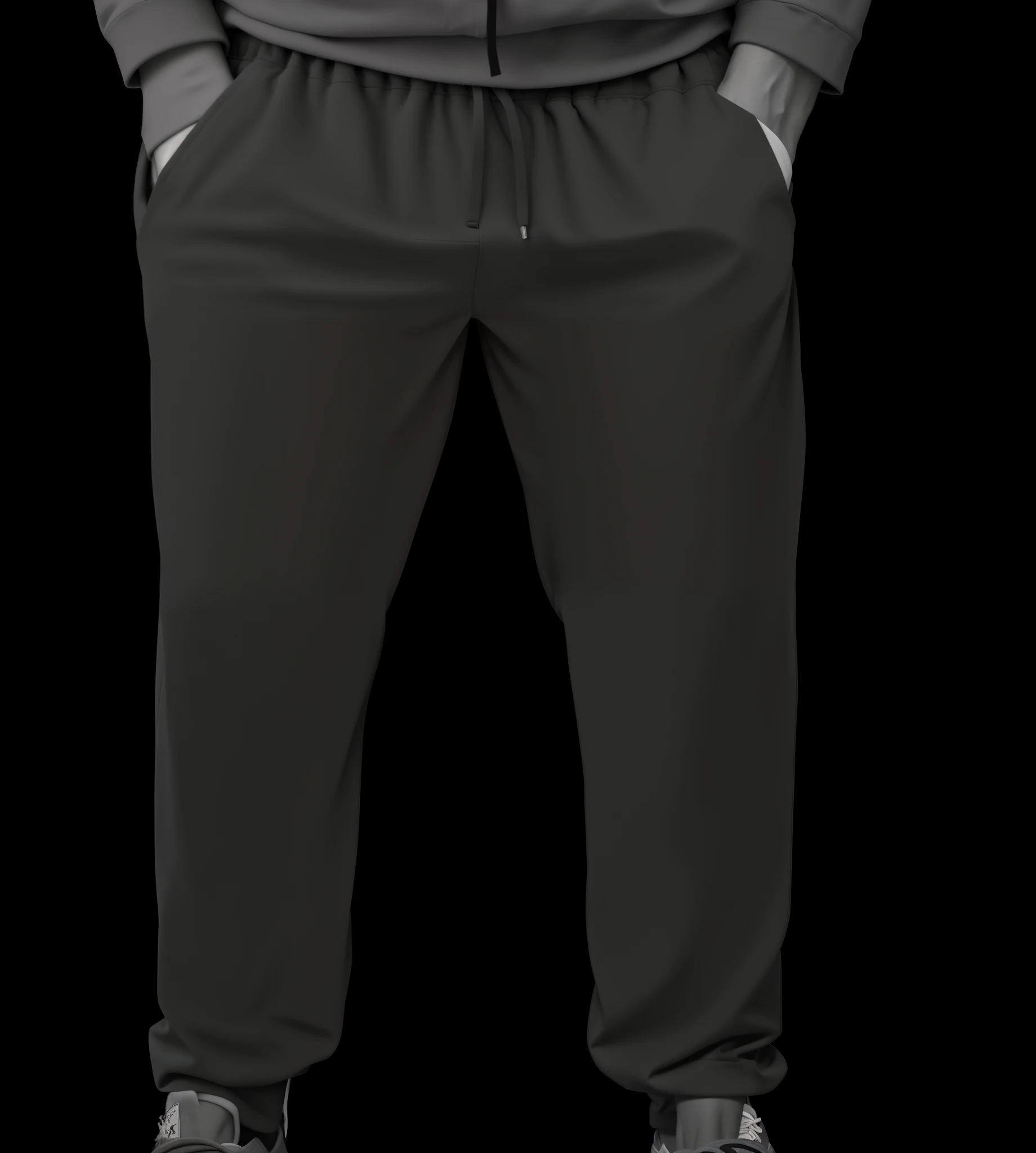FHD, Man in sweatpants