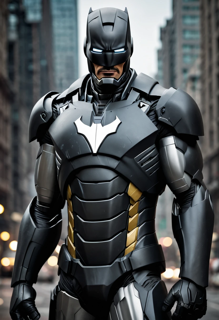 iron-man with the batman style