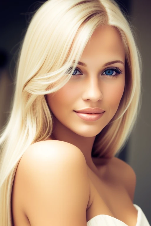 Pretty Blonde Woman