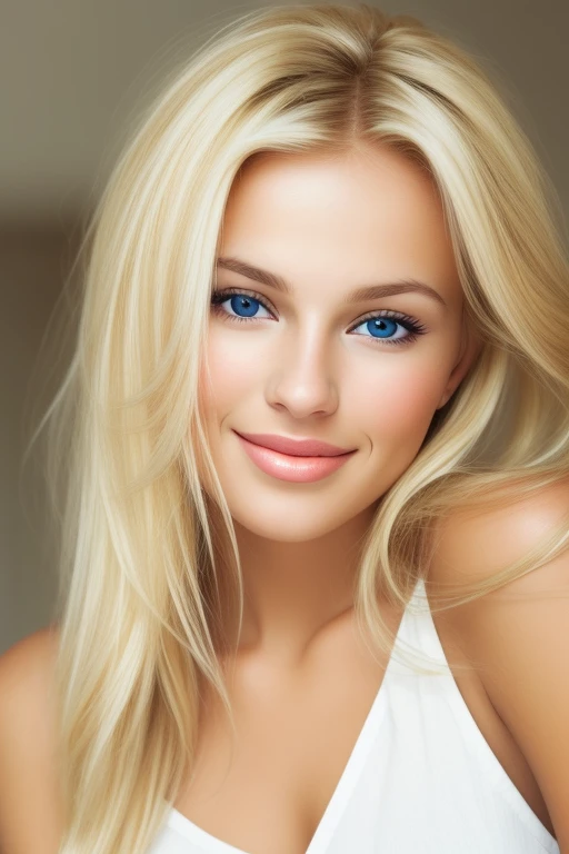 Pretty Blonde Woman