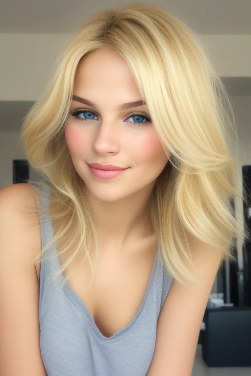 Pretty Blonde Woman
