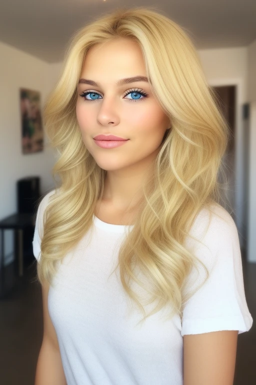 Pretty Blonde Woman