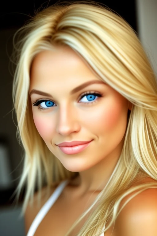 Pretty Blonde Woman