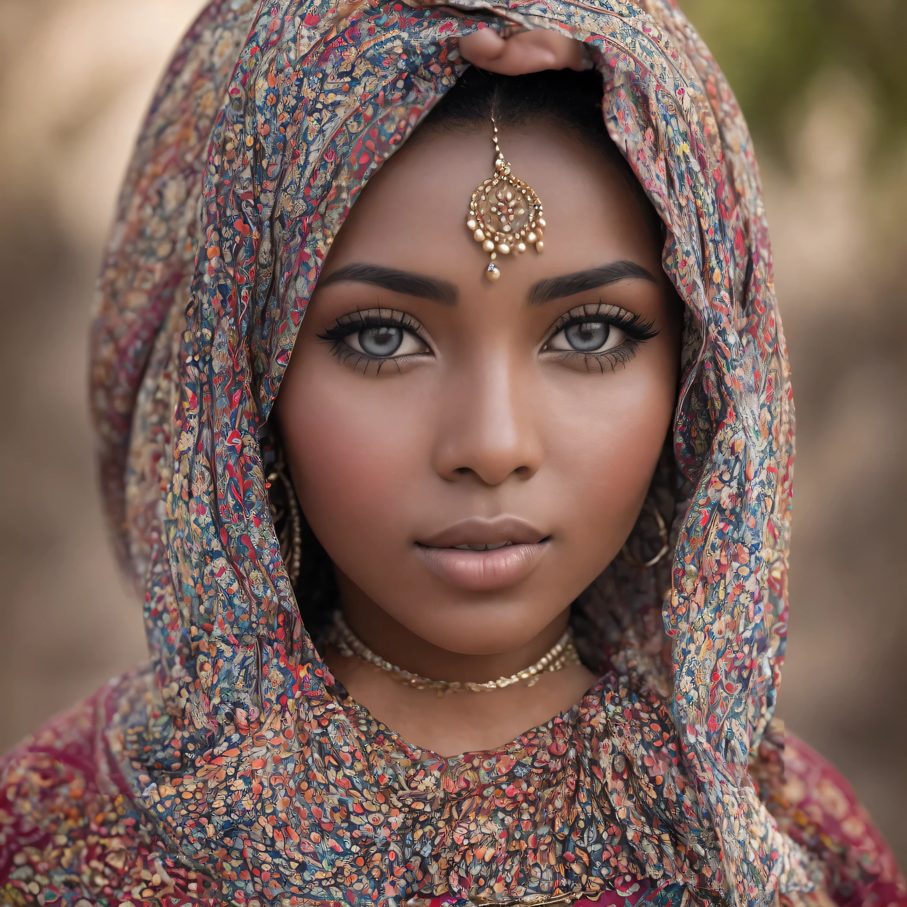 Mujer hermosa somali
