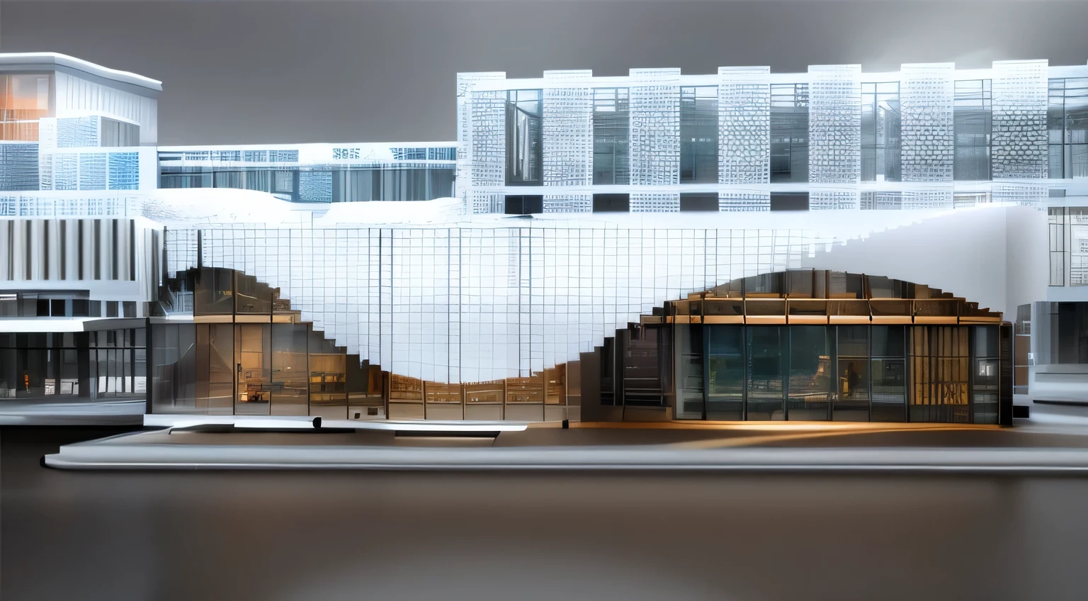 ((architecture)), weather background: it is snowing,((fashion display window)), !((no structural changes))