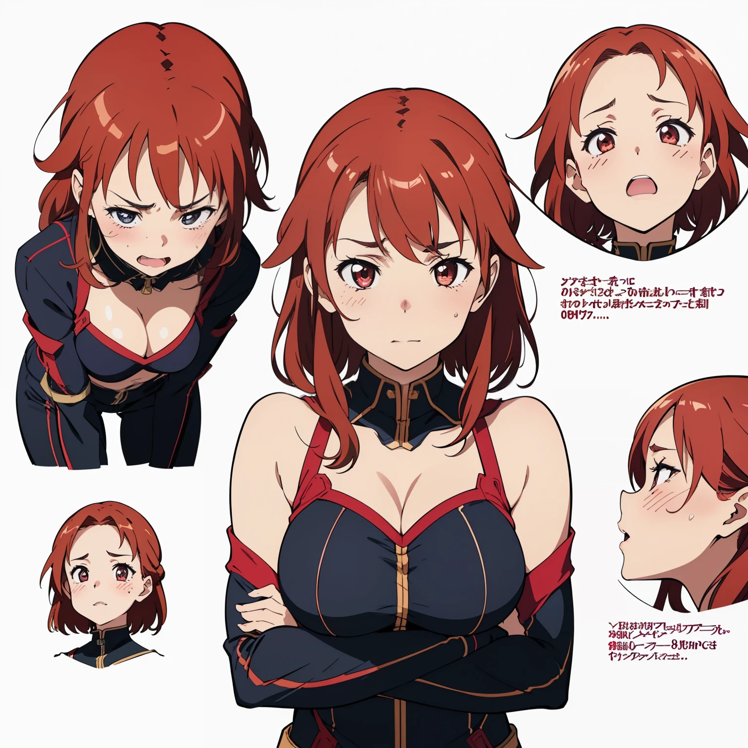 ((((completely white background)))),(((1 girl))),(((8K,2 thousand.))),(tmasterpiece), (((beste-Qualit))), (Ultra-detailed), (((highly detailed CG illustration))), ((Extraordinarily gentle and beautiful face)),,a 1girl,( ConceptArt) , , (tmasterpiece:1.2), (beste-Qualit:1), ((( Extremely embarrassed face))),, (((The cheeks are very rosy with bright red lines))), ((hides ?????????????)) ,  (((( emotion: Eyes open, having fun))),((((The eyes are drawn in the style of manga)))),((Average ???????,))), ((Manga-style eyes)) , (Detailed ??????) ((((confusion)))), (((comics))), (((Comic Book Storyboard))) , (having funе лицо),((covers his ????? with his fists)), ((very sad eyebrows)), ( (a lot of red blush on the cheeks), ((Random Pose)), The mouth is not very open, (((Additional interaction)))