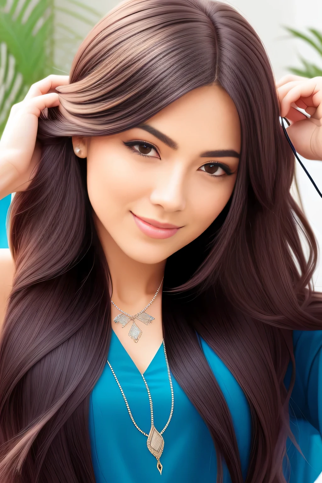 Necklaces and hair restoration