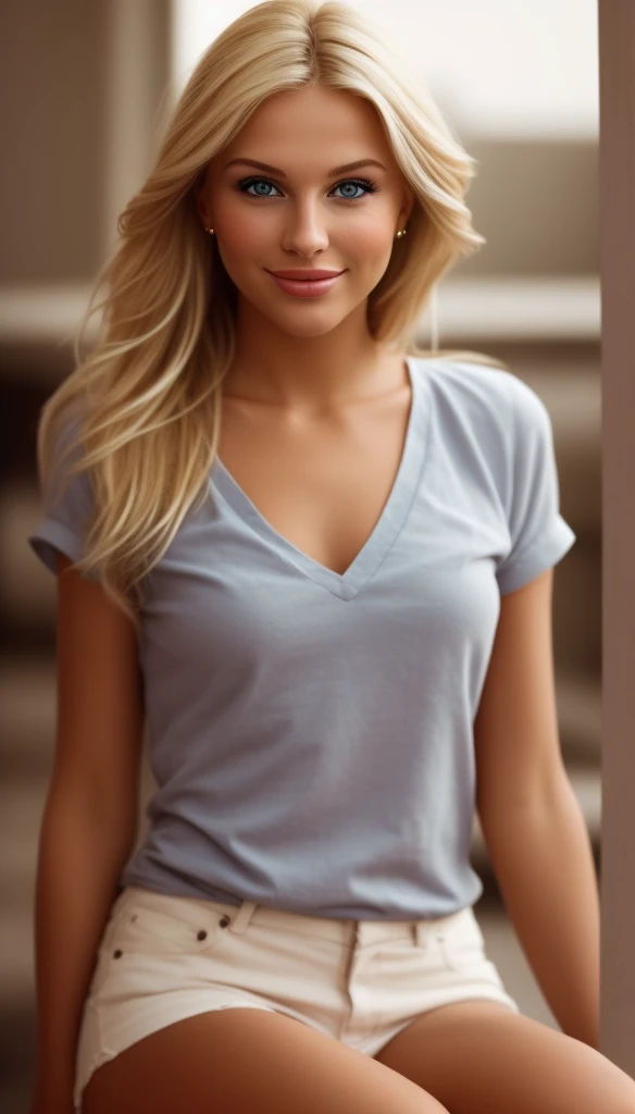 Pretty Blonde Woman