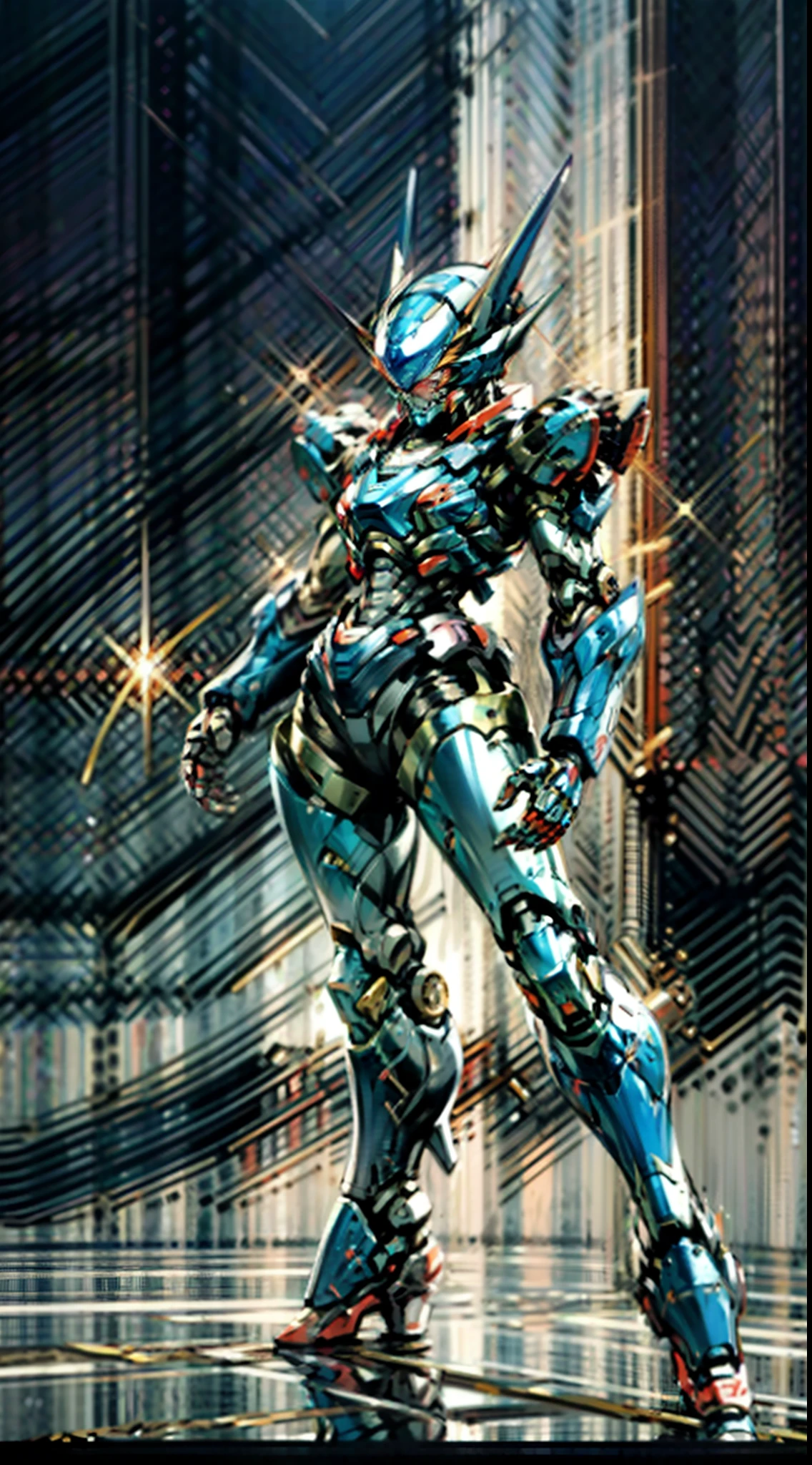 A high-tech combat armor suit inspired by Godzilla concept, Godzilla concept biotech battle armor, High-tech armored suits, psychedelic details, BiophyllTech, add electric power around, A bio-sensitive high-tech battle armor suit infused with Godzilla characteristics, The angular design on the body is illuminated and the display is charging, energy waves, Energy particles, octane render, unreal engine 5, high definition, best quality, highres, ultra-detailed, fantasy, Ultra-complex design, ultra-fine painting, extremely delicate, professional, perfect images quality, realistic, sure real, creativity, RAW photo, UHD, 32k, Natural light, cinematic lighting, best shadow, anatomically correct, masterpiece-anatomy-perfect, masterpiece:1.5