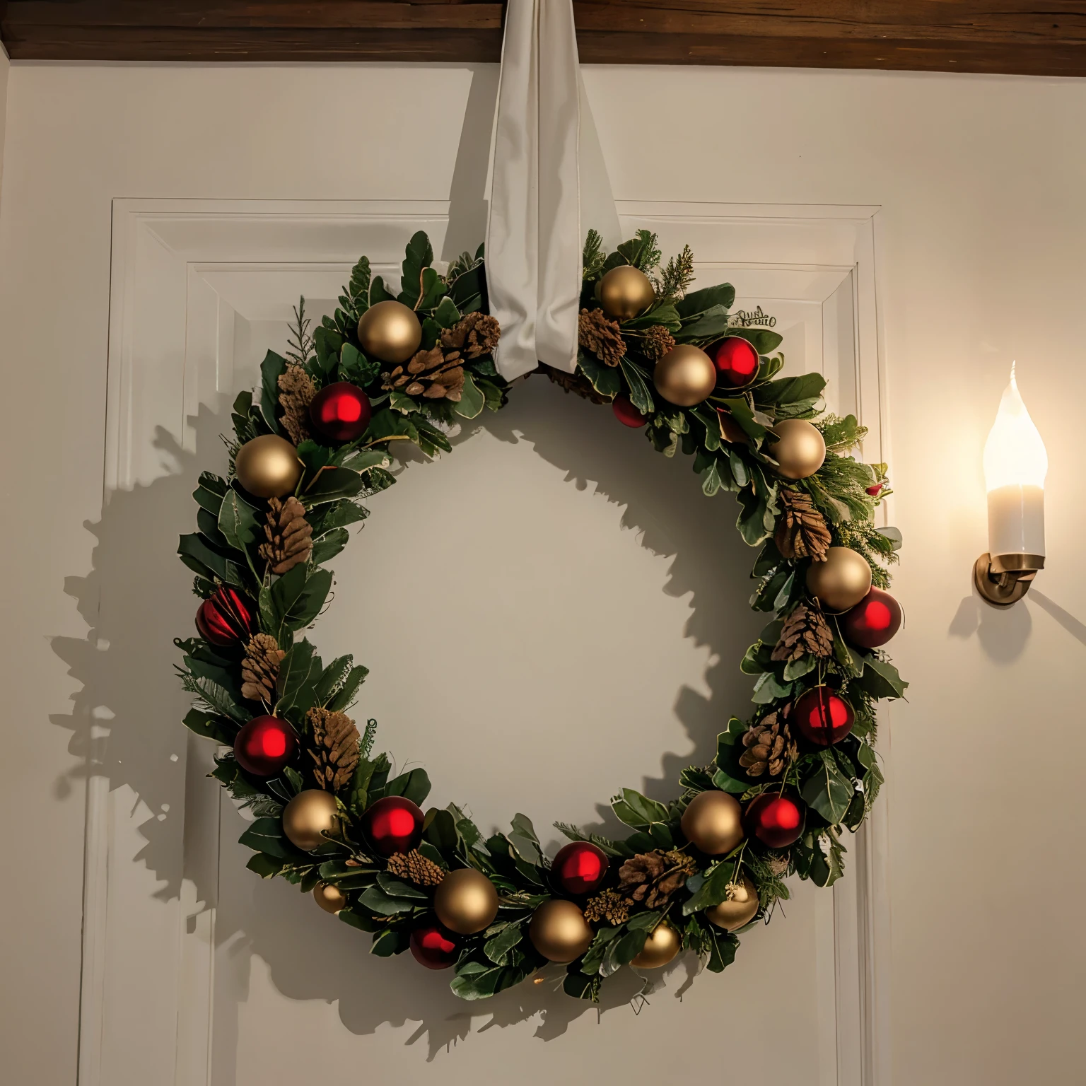 sophisticated Christmas wreath