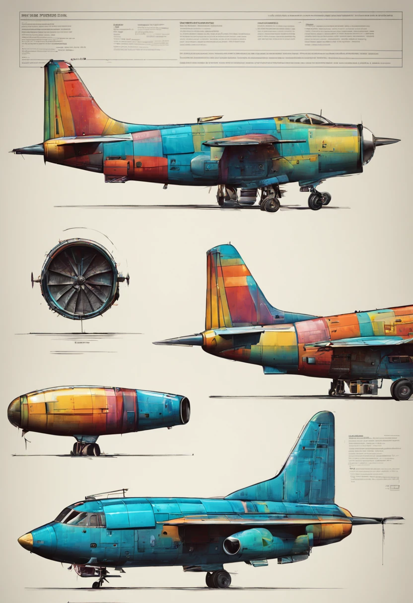 (detailed,high quality)Blueprints of the Barrel bomb, (multicolored,digital)sketch, (bold,slick,clean) design with clean lines, (glossy, metallic finish), (detailed) noueprint-style), (perfect,awesome) composition.