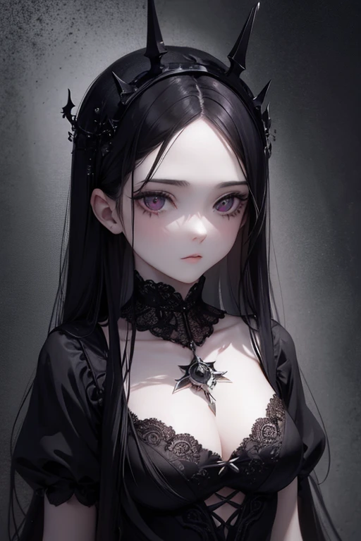 (Retratos femeninos surrealistas), (dark fantasy art: 1.6), Sombras profundas.
