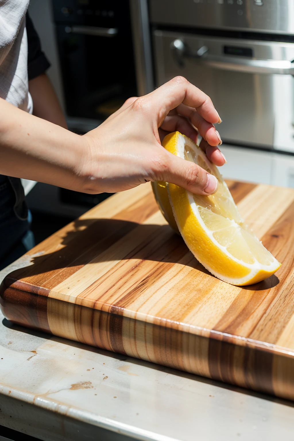 kitchens,Clear fingereef cutting action,cutting board