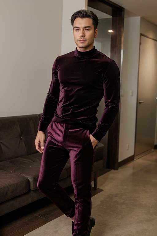 Man Velvet pants
