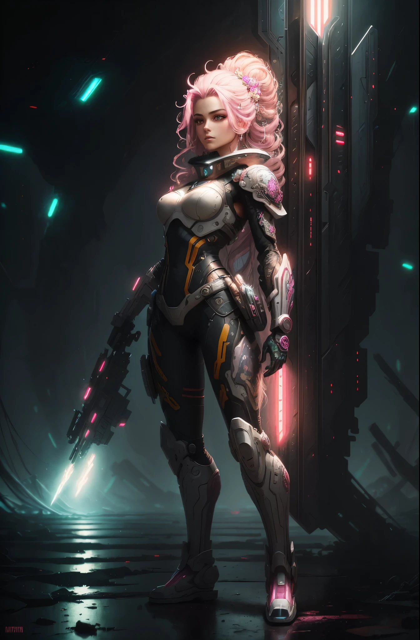 pink mohawk hair with locks, ((gorgeous princess)), (with long flowing white hair), (bright and beautiful eyes), (side profile), trend on art station, flower of hope by Jean-Honor Fragonard, Peter mohrbacher, super Detailed, crazy detail, stunning, intricate, elite, art nouveau, ornate, liquid wax, elegant, luxurious, Greg Rutkowski, ink style, sticker, vector art beautiful character design, double exposure shot, luminous design, winning entry, masterpiece, amoled black background, Woman fighting technologic suppression in seemingly pristine dystopian future, dressed in rags skins, mud and camouflage, outskirts of a highly technological programmed industrial city, eluding and killing rabid biologically modified killer cybernetic tracking dogs, dynamic bloody flighting scene, hyperdetailed, vast open atomic wasteland countryside, weeds and strange dead straw-like plant-life, photorealistic, ravager art style, 36k resolution, kodak film grain, in the style of Michael Kerbow, A warning to the future.,Masterpiece,perfecteyes,more detail XL Negative Prompt