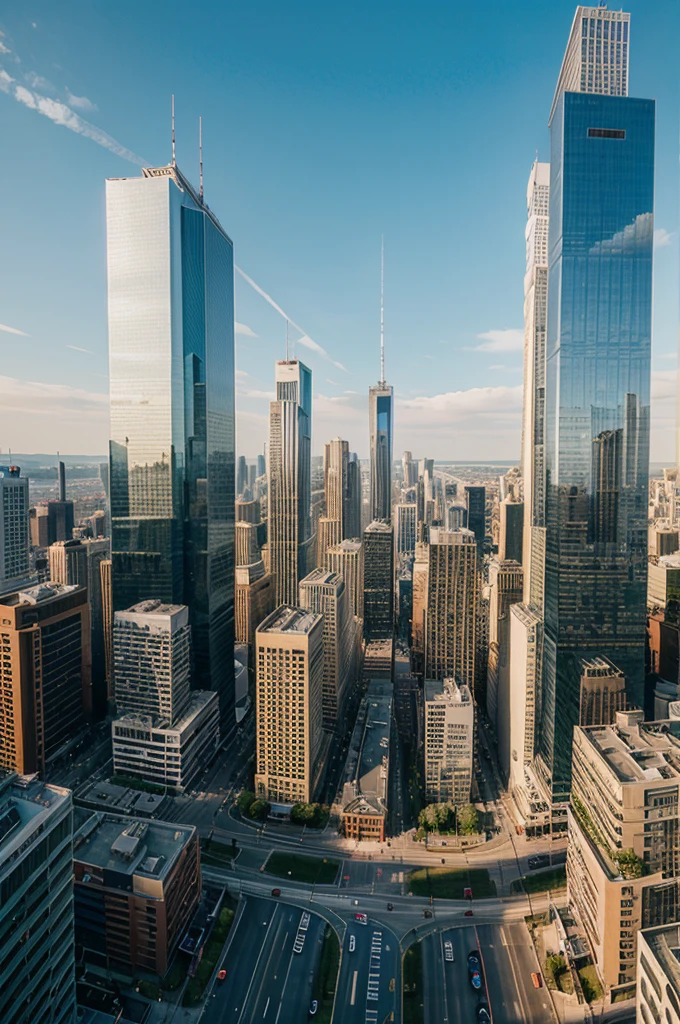masterpiece, best quality, city skyline