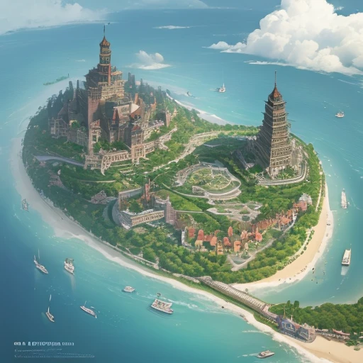 A island shapes like a duck on China Shanghai and Guangzhou and Jiangsu together and a big China Castle, it have Mountains a, Shanghai andGuangzho is a big citys and Jiangsu is a A country, a it look like a duck map