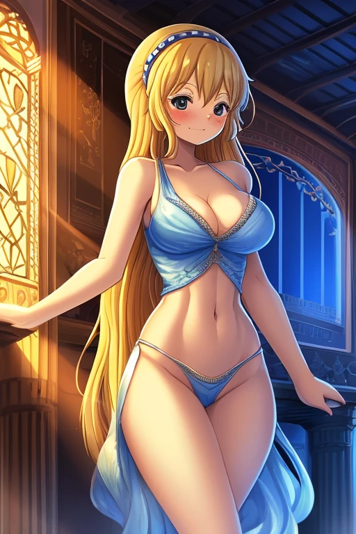 (Nami/(One piece)),(Masterpiece:1.2), best quality, (illustration:1.2), (ultra-detailed), hyper details, (delicate detailed), (intricate details), (cinematic light, best quality Backlights), clear line, (fit body), (1girl), medium breasts, thin waist,(blush),(), (), (), (), (),(full body),(cleavage),(long straight hair)