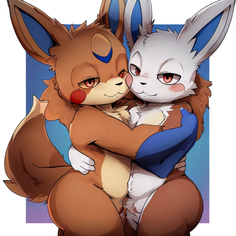 Pokémon Eeveelutions having sex