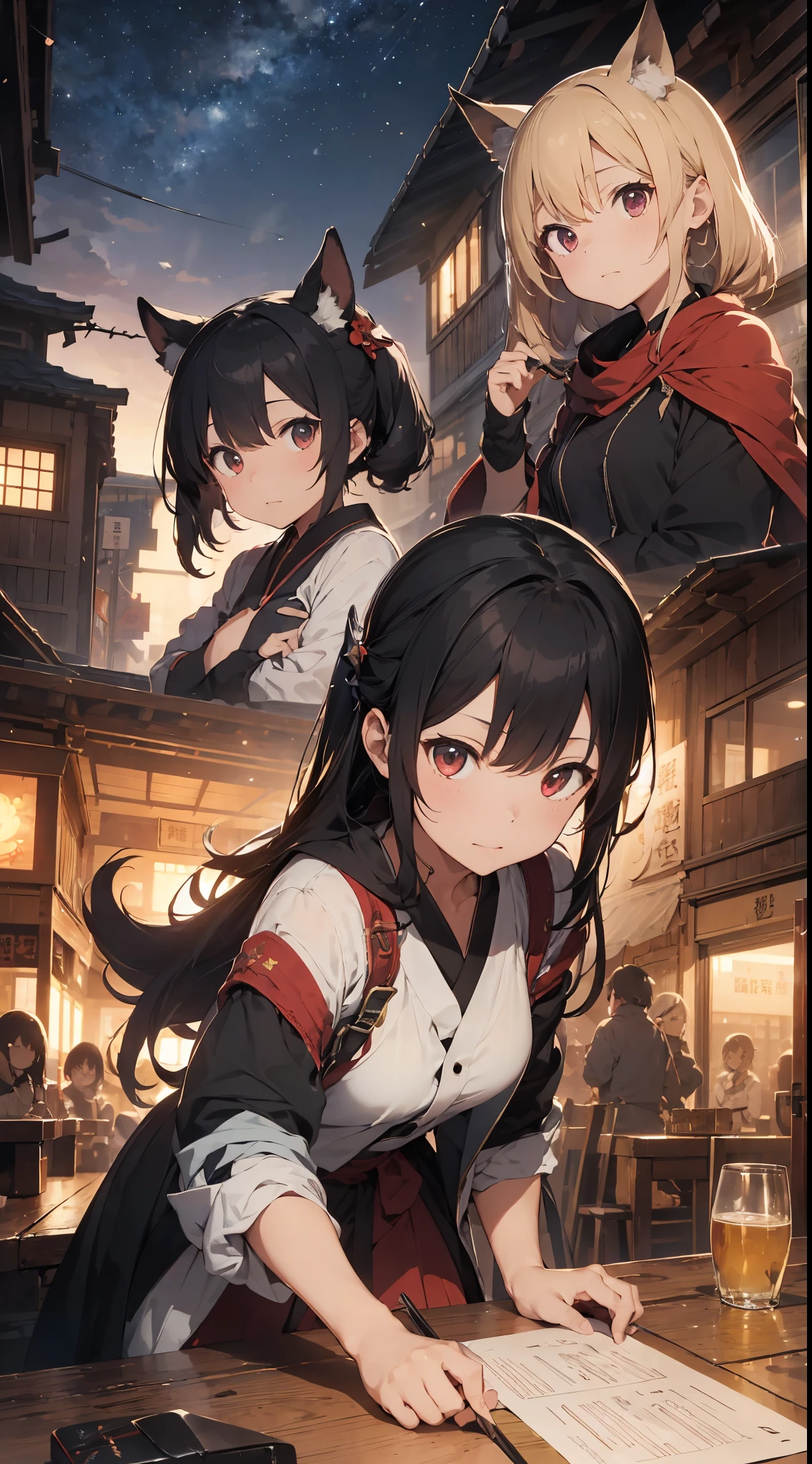 Onmyopath、samurais、A war-torn country with half-demons。
Silakurena, once a united state,、The country collapses due to the death of Meishu, who was organizing various places.、The three domains were entering the Warring States Period, where they were vying for the unification of the world.。
Nearly half of Shirakena is made up of humans.、There are also half-youths and beastmen.、The composition is largely divided by the clan.。
Northeast「Swaga Clan」は呪術や式神を駆使するOnmyopathたちの藩、Southeast「Takekura Domain」は城壁をも斬り裂く一騎当千のsamuraisたちの藩、western「Zion Clan」is a clan of subhumans such as half-youkai and beastmen who are good at witchcraft and covert actions.。
The three clans fought many times,、Through tactics that make the most of each characteristic、The forces were antagonistic。
After metastasis、Suddenly, the three clans that were confused by the shock of metastasis「Your power... Show me out...」I heard a voice saying.。
Convinced that this must be a message from the divine fox in the world of Shirakurena, the three clans decided to make a temporary truce.、Again became one country as Sirakrena。
Eta、To Centrake, who has tried to contact、Obey the message and wield your power as one、It was going into a state of war.。